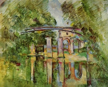 Der Aquädukt und Lock Paul Cezanne Landschaft Ölgemälde